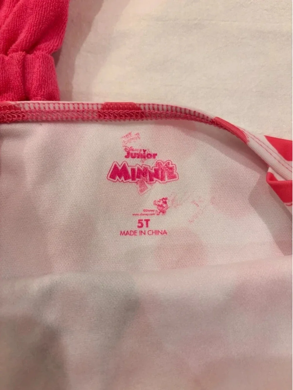 Disney Minnie Swimsuit & Cover Up 5T